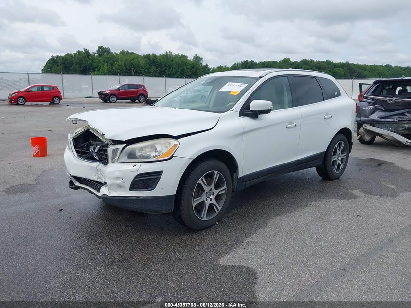 2012 Volvo Xc60 VIN YV4902DZ5C2302756 IAAI salvage auction — FRONT END, Clear (Indiana), sold $25 on 2026-07-23 (photo 2)