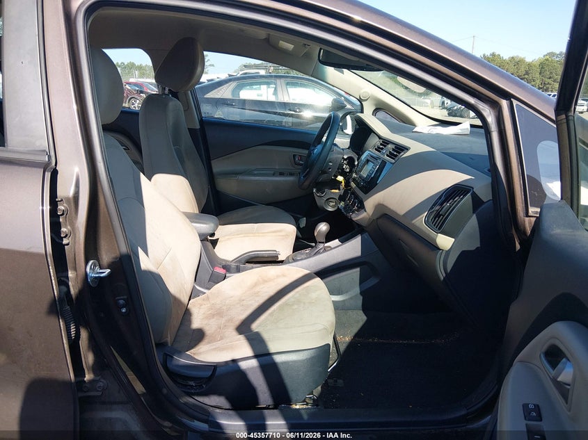 2016 Kia Rio VIN KNADN4A30G6665276 IAAI salvage auction — REAR END, Salvage (Georgia), sold $800 on 2026-07-17 (photo 5)