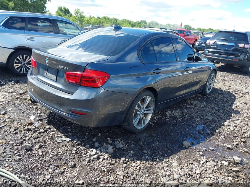2016 BMW 3er VIN WBA8E9G57GNT82127 IAAI salvage auction — LEFT SIDE, Salvage (Ohio), sold $1,775 on 2026-07-15 (photo 4)