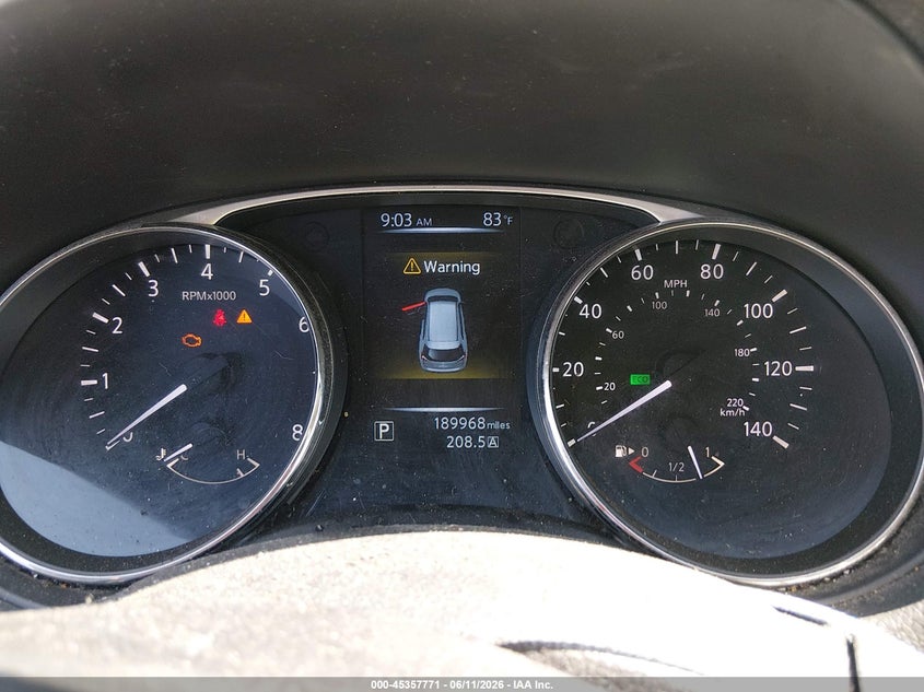 2015 Nissan Rogue VIN KNMAT2MT2FP541742 IAAI salvage auction — LEFT FRONT, Salvage (Alabama), sold $25 on 2026-07-30 (photo 7)