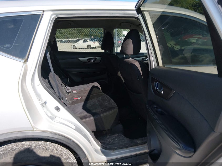 2015 Nissan Rogue VIN KNMAT2MT2FP541742 IAAI salvage auction — LEFT FRONT, Salvage (Alabama), sold $25 on 2026-07-30 (photo 8)