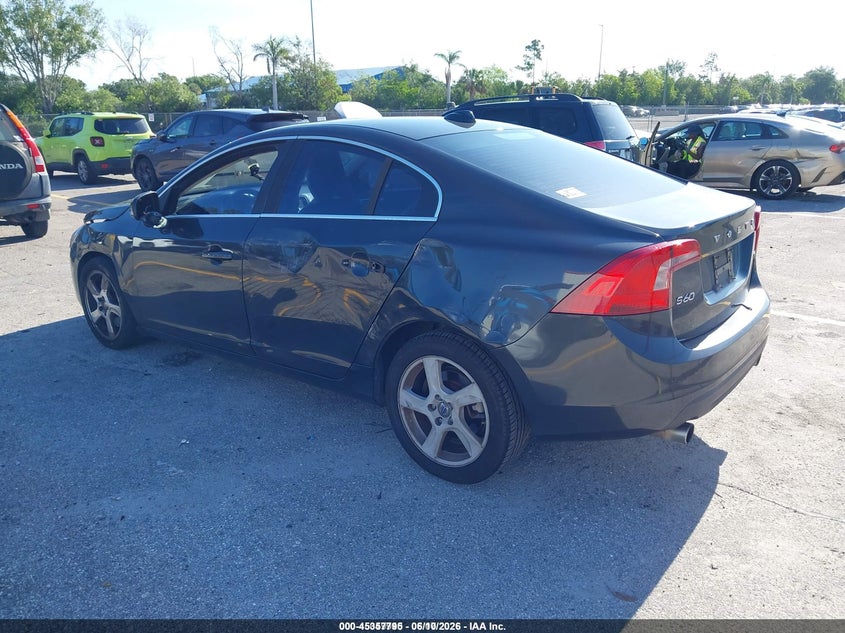 2013 Volvo S60 VIN YV1612FS4D2186139 IAAI salvage auction — LEFT FRONT, Salvage (Florida), sold $300 on 2026-07-27 (photo 3)