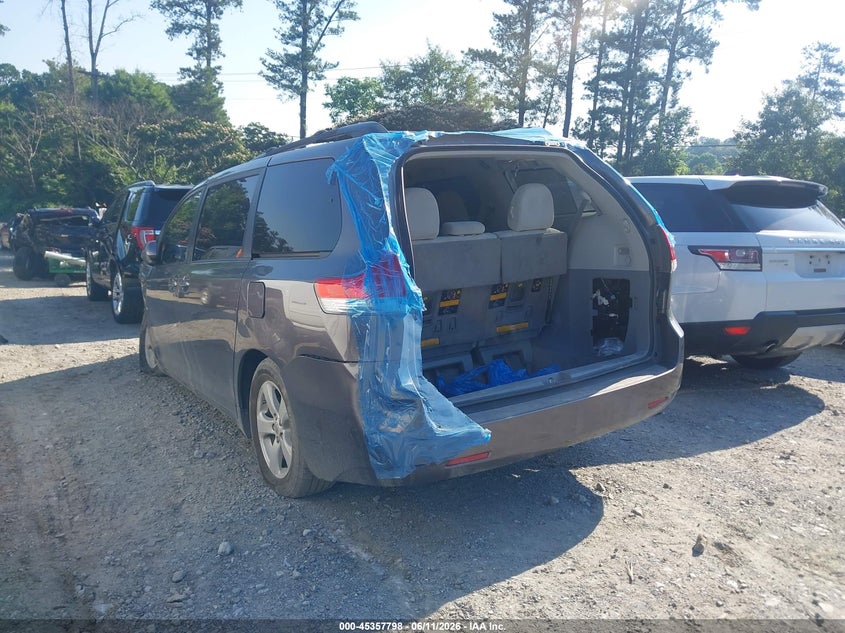 2011 Toyota Sienna VIN 5TDKK3DC4BS103981 IAAI salvage auction — FRONT END, Salvage (Georgia), sold $775 on 2026-07-28 (photo 3)