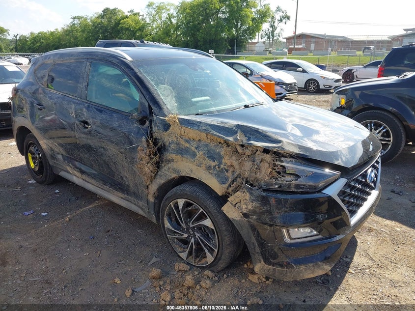 2020 Hyundai Tucson VIN KM8J33AL0LU217871 IAAI salvage auction — RIGHT SIDE, Salvage (Tennessee), sold $2,900 on 2026-07-30 (photo 1)