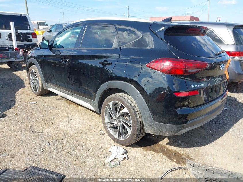 2020 Hyundai Tucson VIN KM8J33AL0LU217871 IAAI salvage auction — RIGHT SIDE, Salvage (Tennessee), sold $2,900 on 2026-07-30 (photo 3)