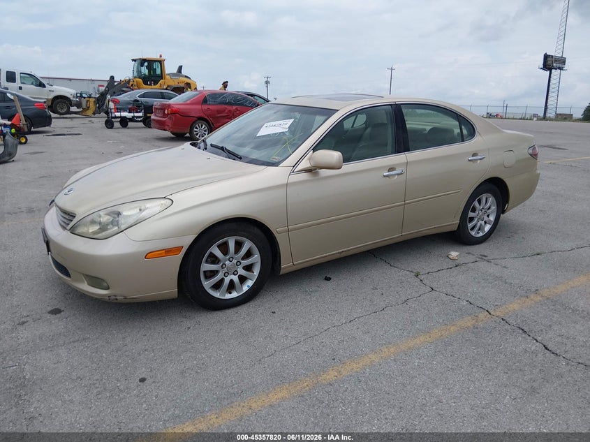 2002 Lexus Es 300 VIN JTHBF30G920072032 IAAI salvage auction — UNKNOWN, Clear (Missouri), sold $1,200 on 2026-07-09 (photo 2)