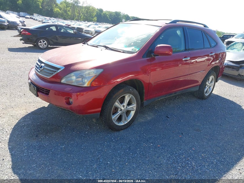2008 Lexus Rx 400h VIN JTJHW31U382858631 IAAI salvage auction — NORMAL WEAR, Clear (Virginia), sold $575 on 2026-07-07 (photo 2)