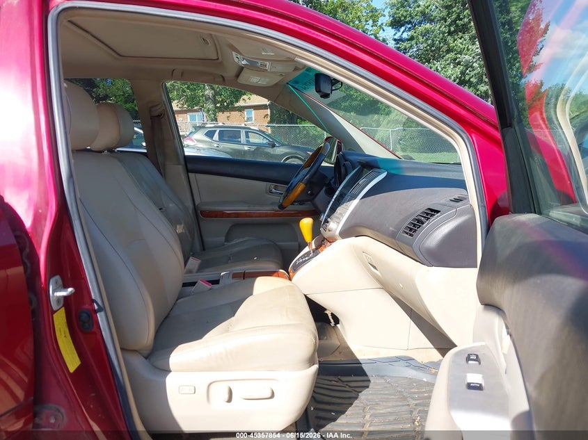 2008 Lexus Rx 400h VIN JTJHW31U382858631 IAAI salvage auction — NORMAL WEAR, Clear (Virginia), sold $575 on 2026-07-07 (photo 5)