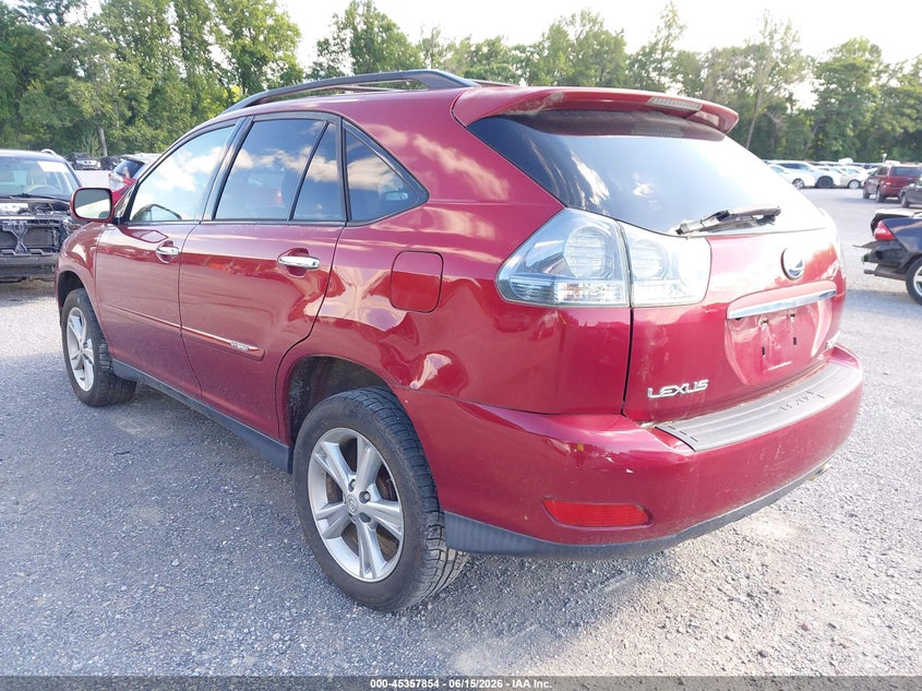 2008 Lexus Rx 400h VIN JTJHW31U382858631 IAAI salvage auction — NORMAL WEAR, Clear (Virginia), sold $575 on 2026-07-07 (photo 6)