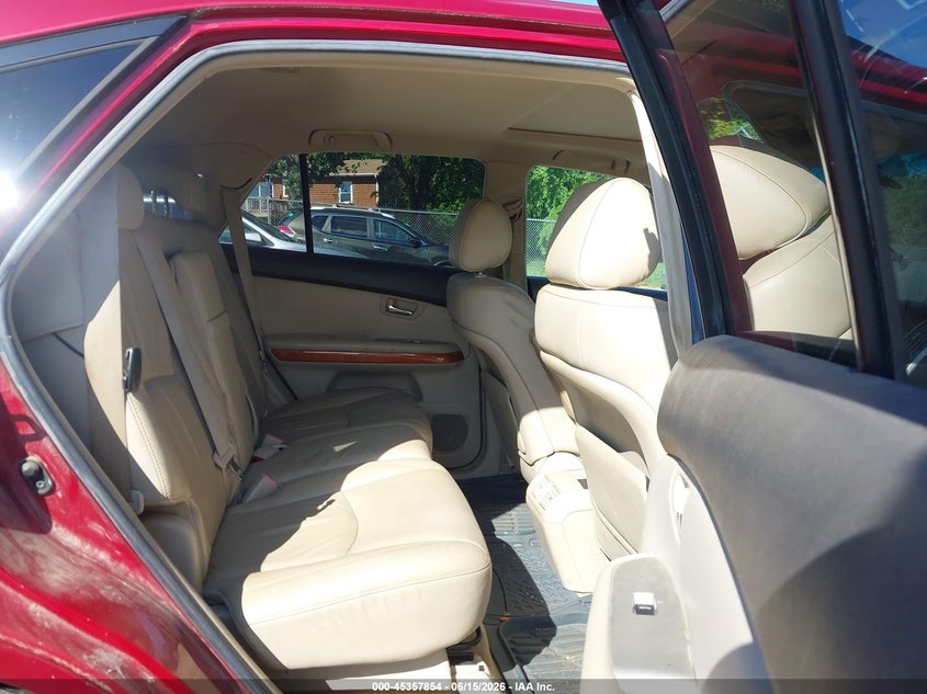 2008 Lexus Rx 400h VIN JTJHW31U382858631 IAAI salvage auction — NORMAL WEAR, Clear (Virginia), sold $575 on 2026-07-07 (photo 8)