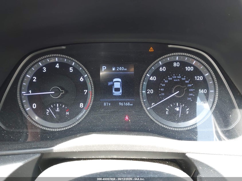 2021 Hyundai Sonata VIN 5NPEG4JA8MH116197 IAAI salvage auction — FRONT END, Salvage Title, sold $1,250 on 2026-07-30 (photo 7)