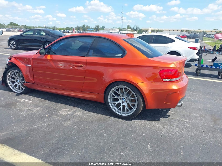 2011 BMW 1 series VIN WBSUR9C59BVP76337 IAAI salvage auction — LEFT FRONT, Rebuildable (Florida), sold $27,100 on 2026-07-16 (photo 3)