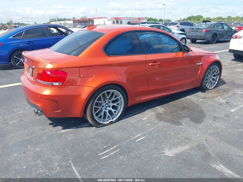 2011 BMW 1 series VIN WBSUR9C59BVP76337 IAAI salvage auction — LEFT FRONT, Rebuildable (Florida), sold $27,100 on 2026-07-16 (photo 4)