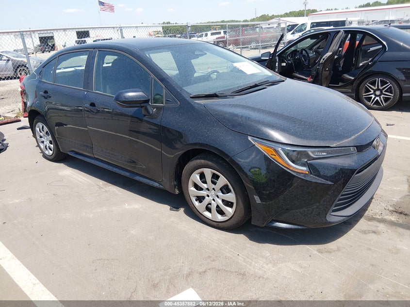 2025 Toyota Corolla VIN 5YFB4MDE5SP287807 IAAI salvage auction — LEFT REAR, Salvage Title, sold $25 on 2026-07-29 (photo 1)