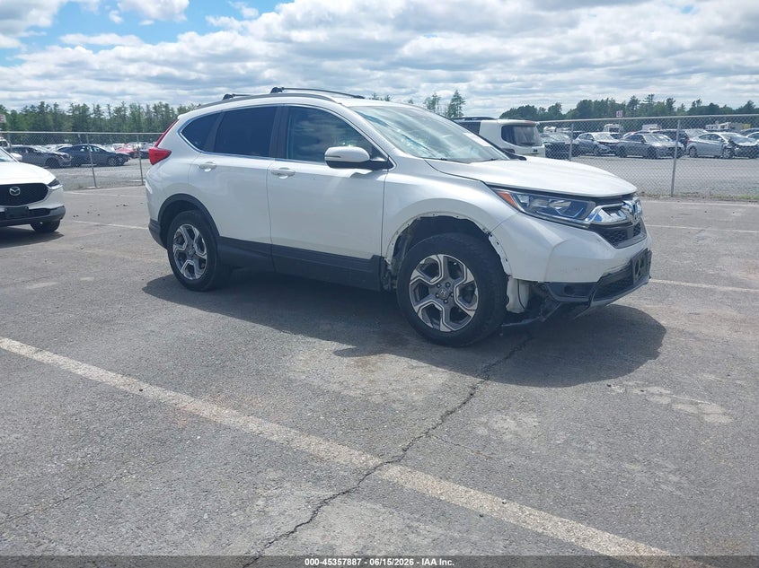 2019 Honda Cr-v VIN 7FARW2H82KE053416 IAAI salvage auction — RIGHT SIDE, Salvage Title, sold $6,100 on 2026-07-23 (photo 1)