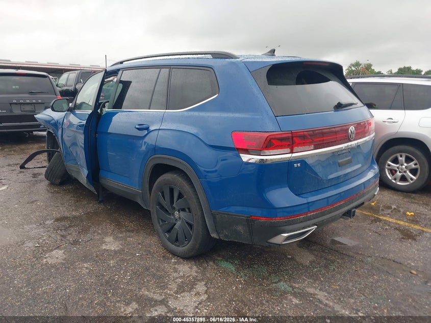 2025 Volkswagen Atlas VIN 1V2JR2CA4SC520924 IAAI salvage auction — LEFT FRONT, Salvage Title, sold $8,600 on 2026-07-24 (photo 3)