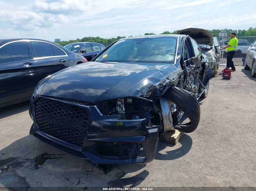 2017 Audi A4 VIN WAUDNAF44HN050771 IAAI salvage auction — LEFT SIDE, Salvage (Ohio), sold $25 on 2026-07-28 (photo 2)