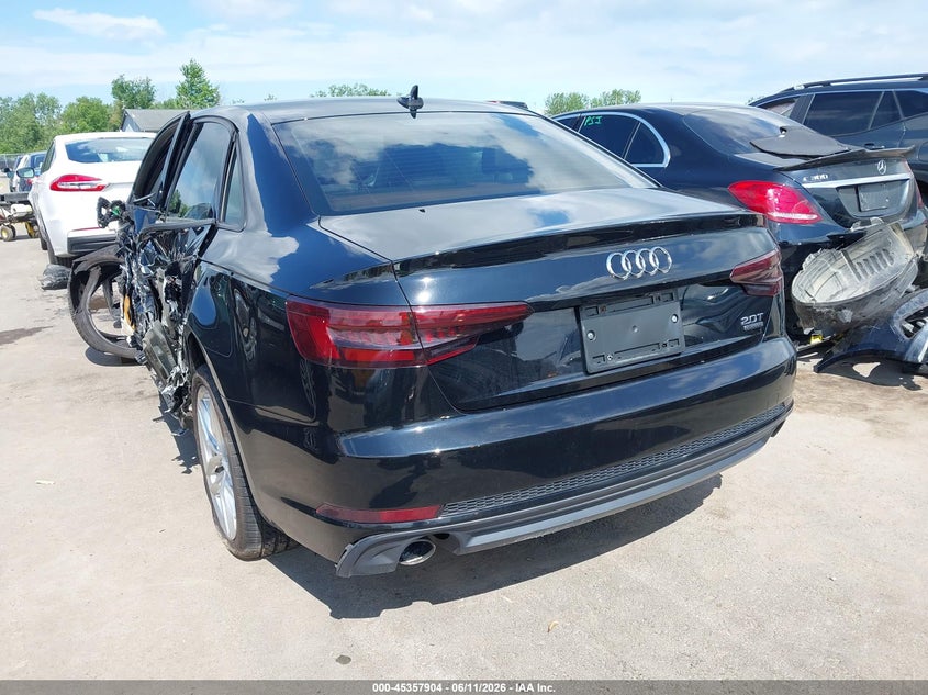 2017 Audi A4 VIN WAUDNAF44HN050771 IAAI salvage auction — LEFT SIDE, Salvage (Ohio), sold $25 on 2026-07-28 (photo 3)