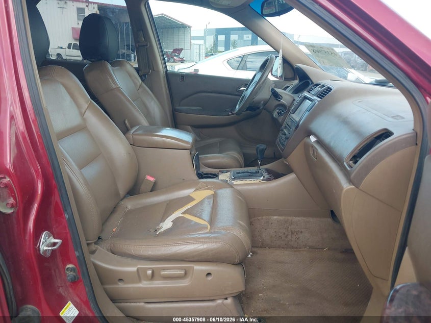 2002 Acura Mdx VIN 2HNYD18832H501805 IAAI salvage auction — FRONT END, Rebuildable (Florida), sold $350 on 2026-07-09 (photo 5)