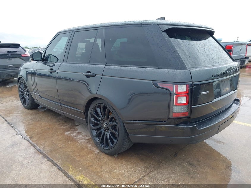 2017 Land rover RANGE ROVER VIN SALGS2FE2HA354091 IAAI salvage auction — ENGINE DAMAGE, Salvage Title, sold $3,000 on 2026-09-08 (photo 3)