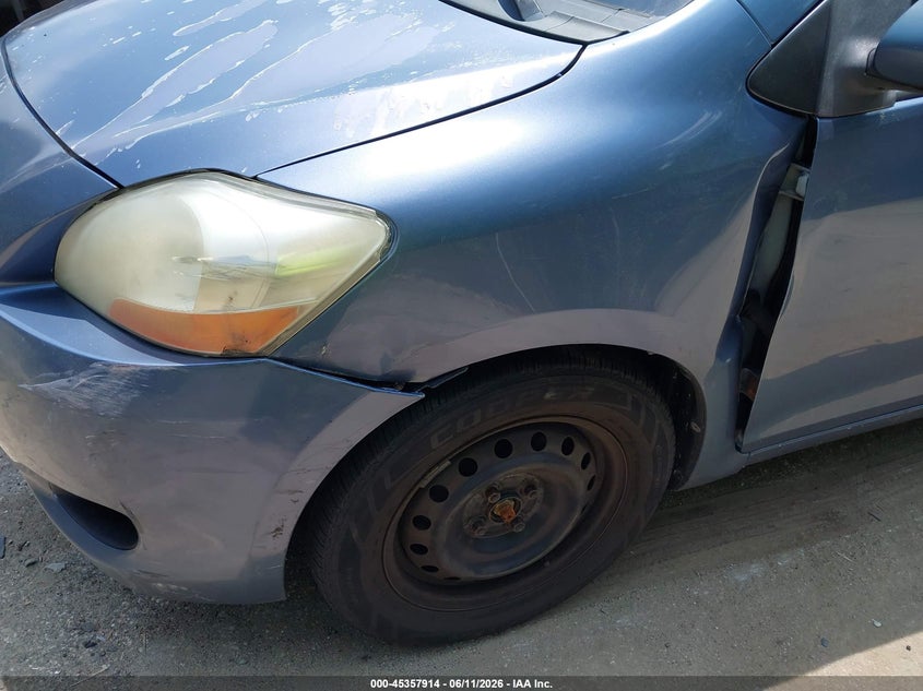 2008 Toyota Yaris VIN JTDBT923181219700 IAAI salvage auction — LEFT & RIGHT, Salvage (Rhode Island), sold $775 on 2026-07-07 (photo 6)