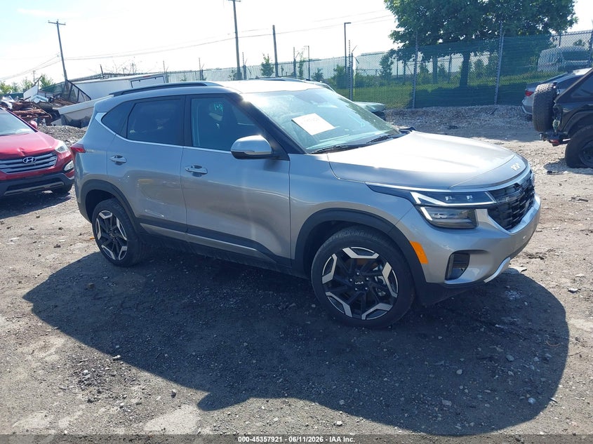 2026 Kia Seltos VIN KNDETCA79T7875423 IAAI salvage auction — SIDE, Salvage (Pennsylvania), sold $6,900 on 2026-07-17 (photo 1)