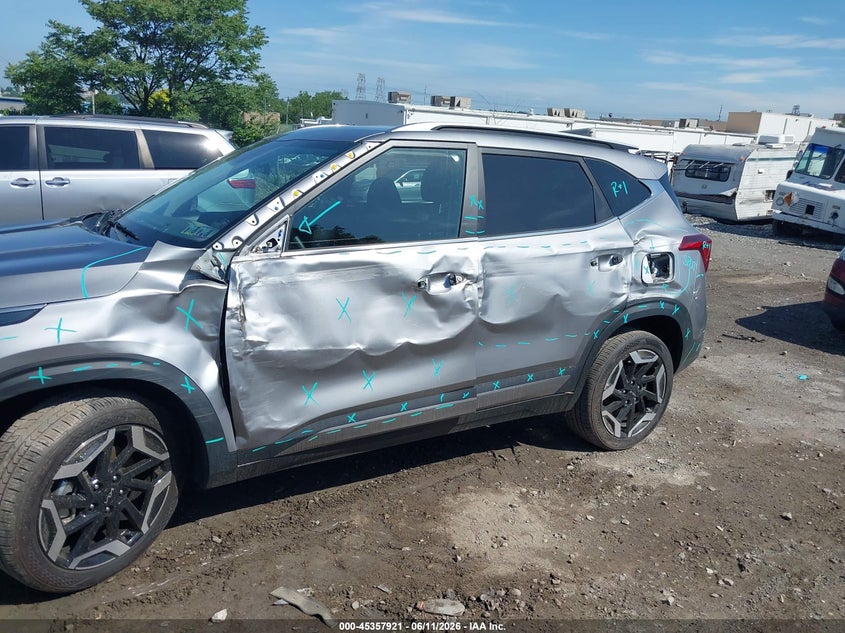 2026 Kia Seltos VIN KNDETCA79T7875423 IAAI salvage auction — SIDE, Salvage (Pennsylvania), sold $6,900 on 2026-07-17 (photo 6)