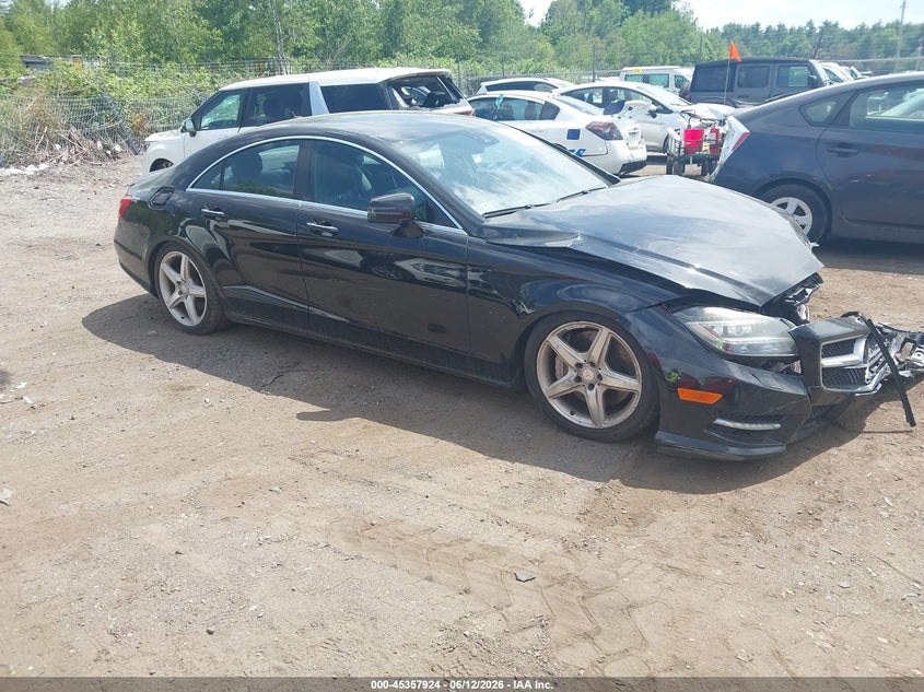 2014 Mercedes-benz Cls-klasse VIN WDDLJ9BB4EA110411 IAAI salvage auction — FRONT END, Salvage Title, sold $1,600 on 2026-07-24 (photo 1)
