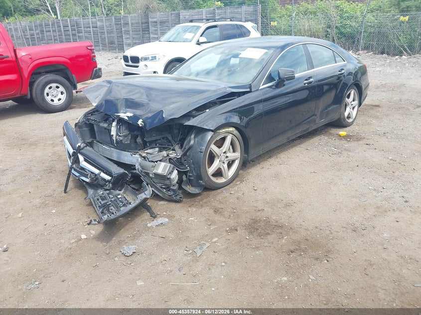 2014 Mercedes-benz Cls-klasse VIN WDDLJ9BB4EA110411 IAAI salvage auction — FRONT END, Salvage Title, sold $1,600 on 2026-07-24 (photo 2)