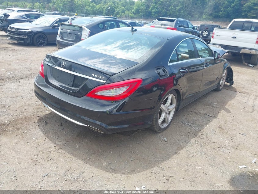 2014 Mercedes-benz Cls-klasse VIN WDDLJ9BB4EA110411 IAAI salvage auction — FRONT END, Salvage Title, sold $1,600 on 2026-07-24 (photo 4)
