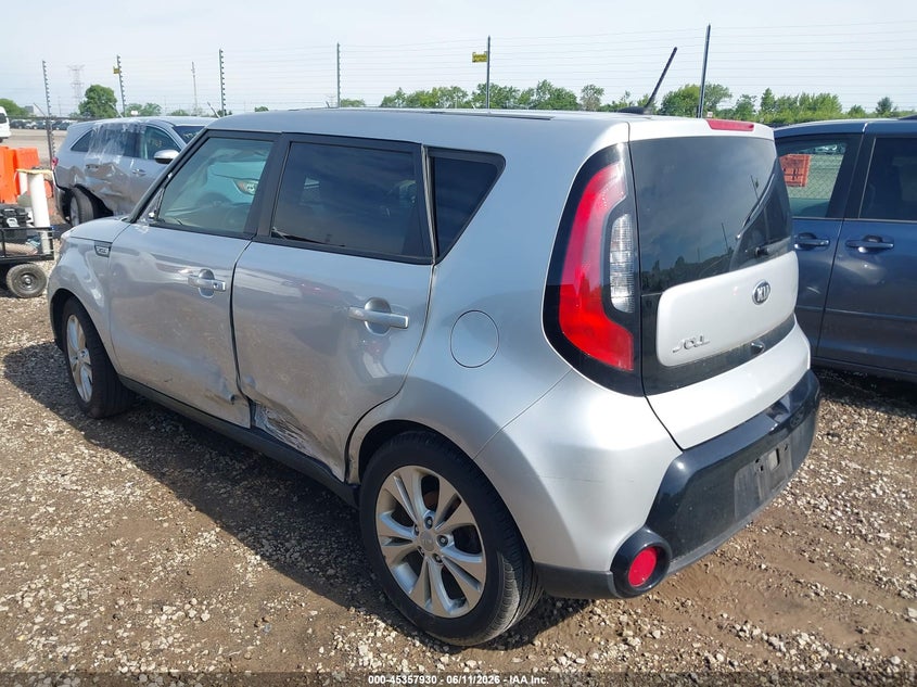2016 Kia Soul VIN KNDJP3A52G7855473 IAAI salvage auction — LEFT SIDE, Salvage (Illinois), sold $975 on 2026-07-22 (photo 3)