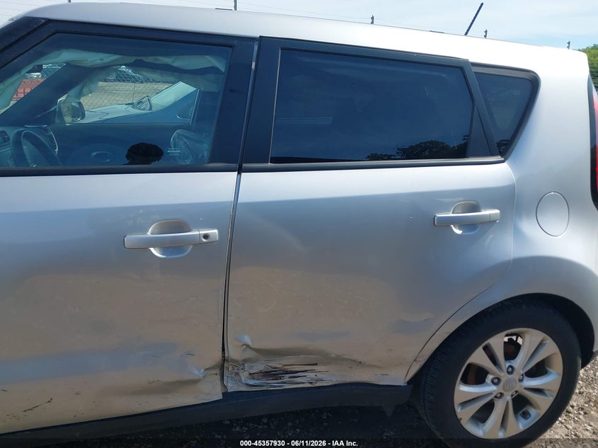 2016 Kia Soul VIN KNDJP3A52G7855473 IAAI salvage auction — LEFT SIDE, Salvage (Illinois), sold $975 on 2026-07-22 (photo 6)