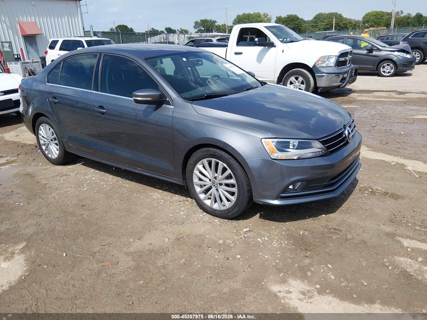 2015 Volkswagen Jetta VIN 3VWD07AJ3FM329473 IAAI salvage auction — LEFT SIDE, Salvage (Kansas), sold $2,950 on 2026-07-10 (photo 1)