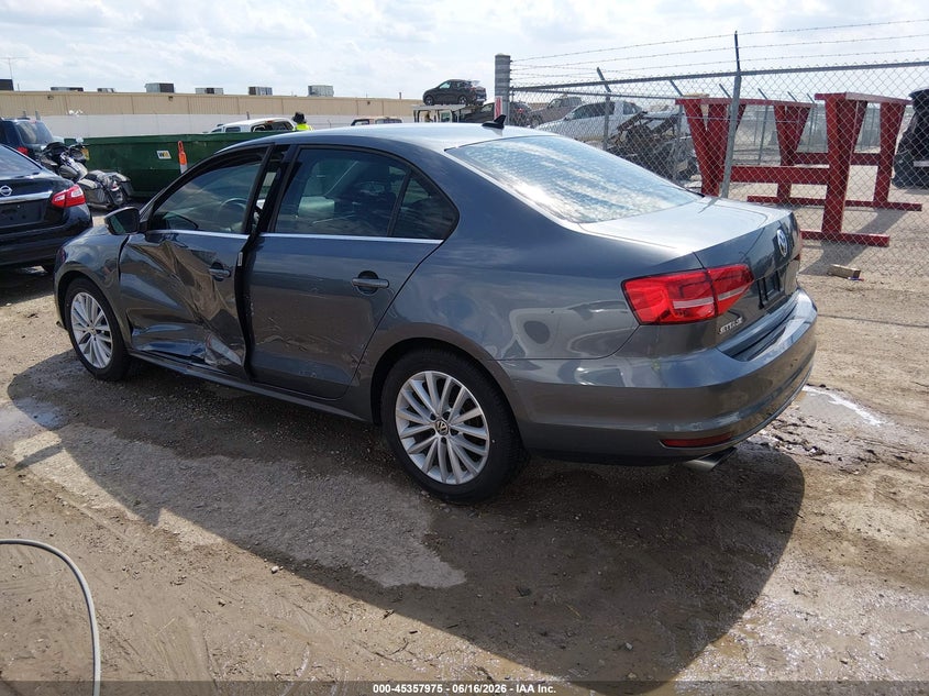 2015 Volkswagen Jetta VIN 3VWD07AJ3FM329473 IAAI salvage auction — LEFT SIDE, Salvage (Kansas), sold $2,950 on 2026-07-10 (photo 3)