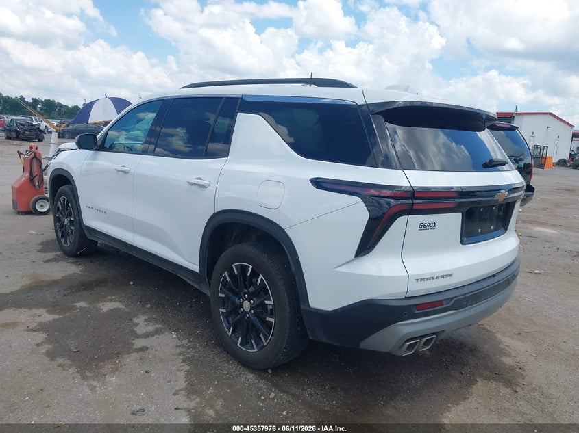 2025 Chevrolet Traverse VIN 1GNERGRS0SJ289152 IAAI salvage auction — FRONT END, Salvage Title, sold $13,600 on 2026-07-28 (photo 3)
