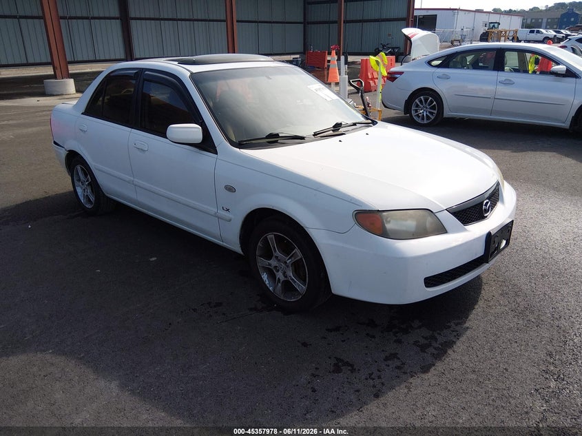 2003 Mazda Protege VIN JM1BJ225130149564 IAAI salvage auction — REAR END, Salvage (Illinois), sold $350 on 2026-07-14 (photo 1)
