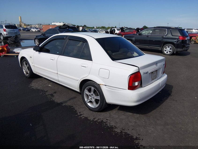 2003 Mazda Protege VIN JM1BJ225130149564 IAAI salvage auction — REAR END, Salvage (Illinois), sold $350 on 2026-07-14 (photo 3)