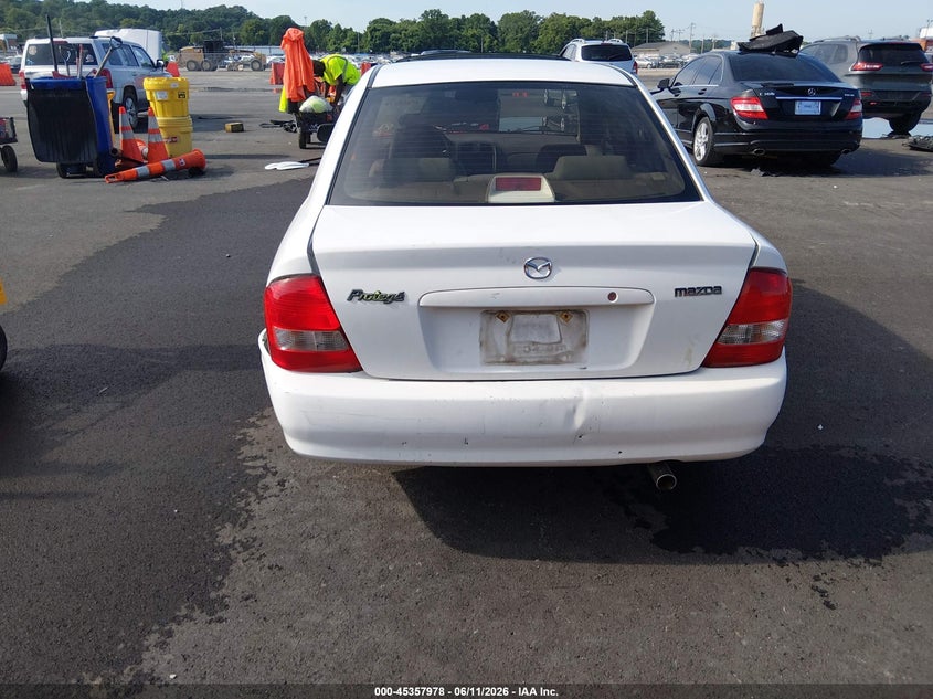 2003 Mazda Protege VIN JM1BJ225130149564 IAAI salvage auction — REAR END, Salvage (Illinois), sold $350 on 2026-07-14 (photo 6)