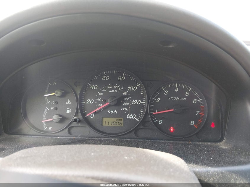 2003 Mazda Protege VIN JM1BJ225130149564 IAAI salvage auction — REAR END, Salvage (Illinois), sold $350 on 2026-07-14 (photo 7)