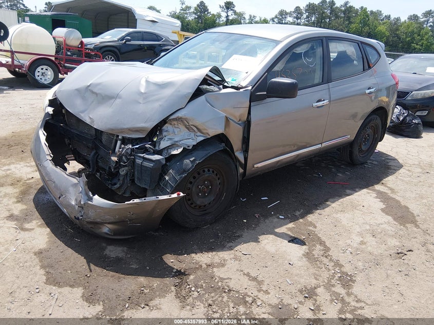 2013 Nissan Rogue VIN JN8AS5MT5DW525336 IAAI salvage auction — LEFT FRONT, Clear (Virginia), sold $200 on 2026-07-24 (photo 2)