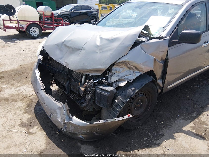 2013 Nissan Rogue VIN JN8AS5MT5DW525336 IAAI salvage auction — LEFT FRONT, Clear (Virginia), sold $200 on 2026-07-24 (photo 6)
