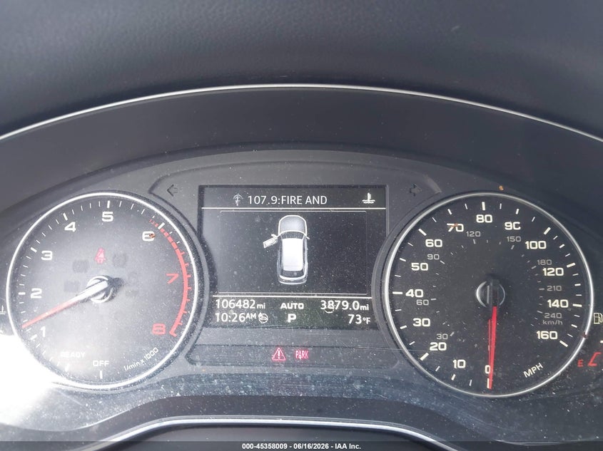 2018 Audi Q5 VIN WA1ANAFY2J2009095 IAAI salvage auction — FRONT END, Salvage Title, sold $5,300 on 2026-07-17 (photo 7)