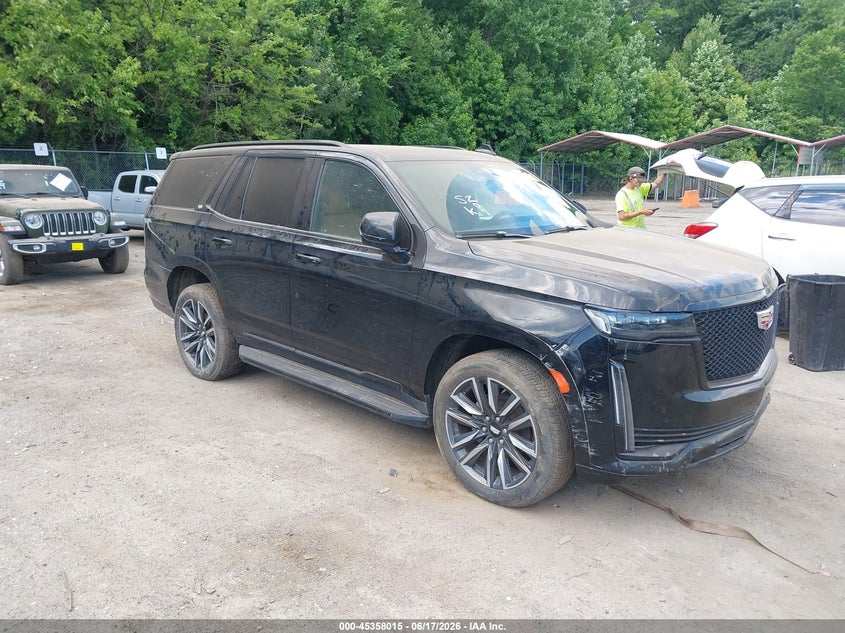 2021 Cadillac Escalade VIN 1GYS4EKL4MR213871 IAAI salvage auction — THEFT, Salvage Title, sold $33,350 on 2026-07-30 (photo 1)