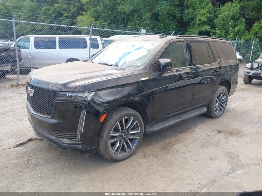 2021 Cadillac Escalade VIN 1GYS4EKL4MR213871 IAAI salvage auction — THEFT, Salvage Title, sold $33,350 on 2026-07-30 (photo 2)