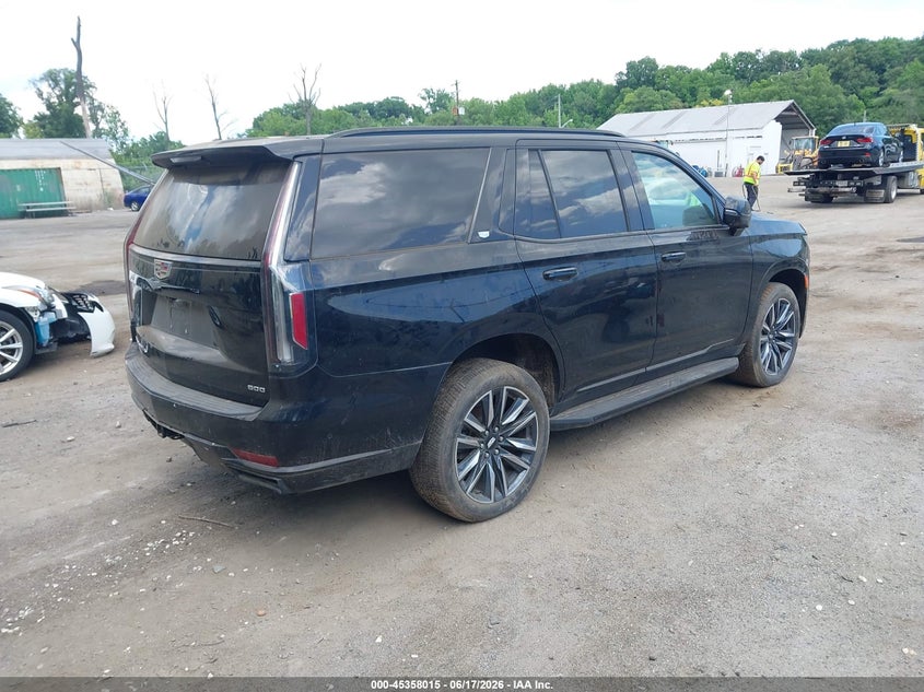 2021 Cadillac Escalade VIN 1GYS4EKL4MR213871 IAAI salvage auction — THEFT, Salvage Title, sold $33,350 on 2026-07-30 (photo 4)