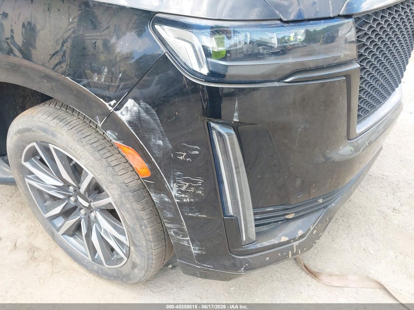 2021 Cadillac Escalade VIN 1GYS4EKL4MR213871 IAAI salvage auction — THEFT, Salvage Title, sold $33,350 on 2026-07-30 (photo 6)