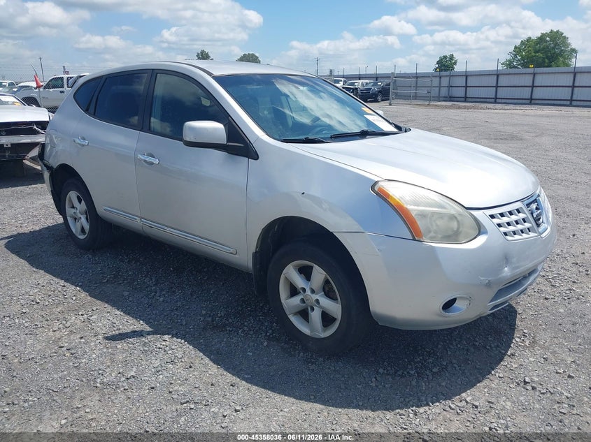 2013 Nissan Rogue VIN JN8AS5MT9DW544472 IAAI salvage auction — REAR END, Salvage (Arkansas), sold $425 on 2026-07-22 (photo 1)