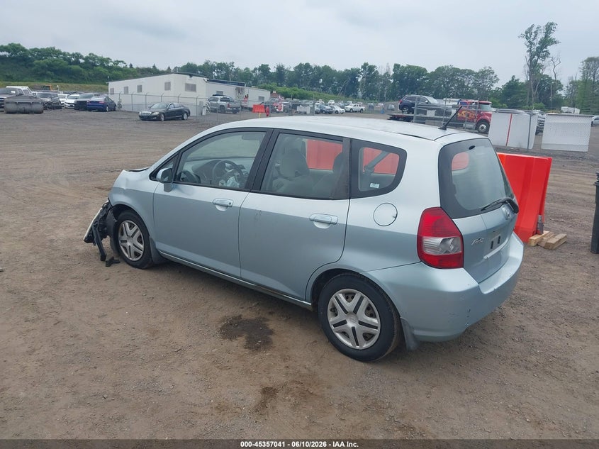 2007 Honda Fit VIN JHMGD38457S007065 IAAI salvage auction — FRONT END, Salvage (North Carolina), sold $400 on 2026-07-09 (photo 3)