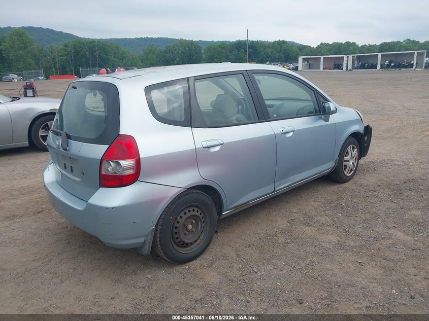 2007 Honda Fit VIN JHMGD38457S007065 IAAI salvage auction — FRONT END, Salvage (North Carolina), sold $400 on 2026-07-09 (photo 4)