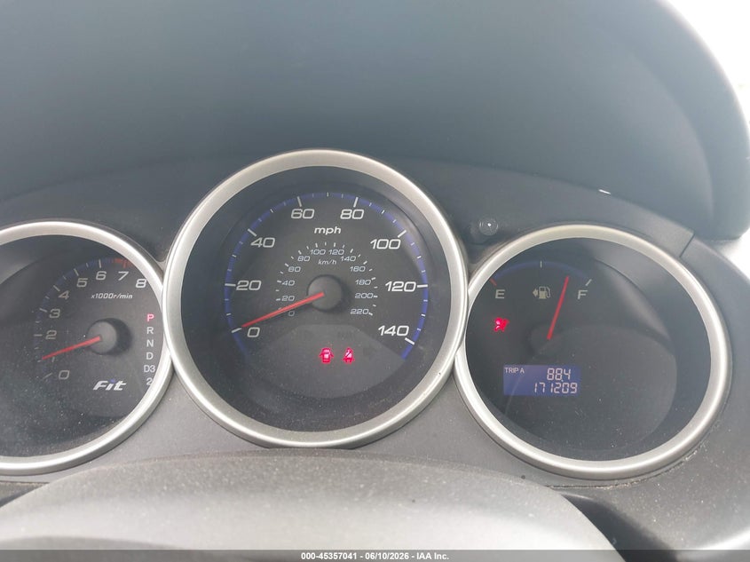 2007 Honda Fit VIN JHMGD38457S007065 IAAI salvage auction — FRONT END, Salvage (North Carolina), sold $400 on 2026-07-09 (photo 7)